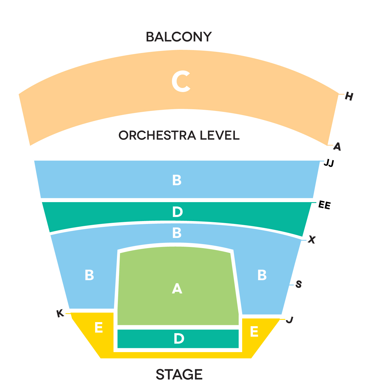 Seating Charts And Pricing Wichita Symphony Orchestra